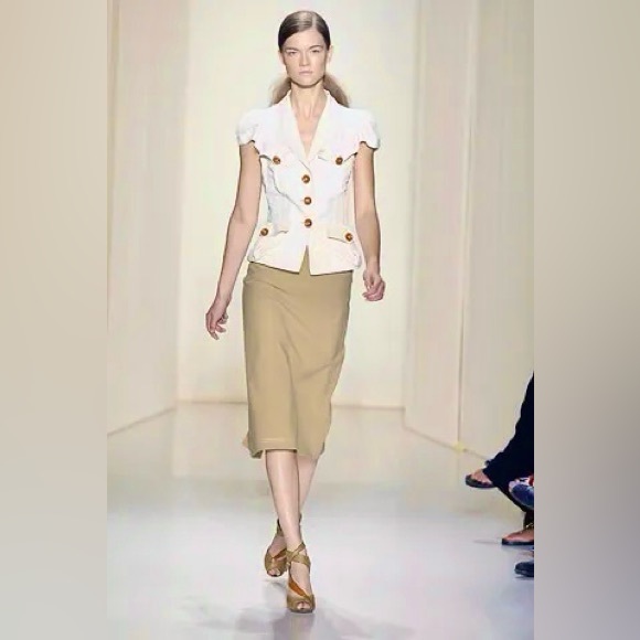 Donna Karan Runway Black Label Collection Vest - Picture 3 of 5